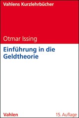 Abbildung von Issing | Einführung in die Geldtheorie | 15., wesentlich überarbeitete Auflage | 2011 | beck-shop.de