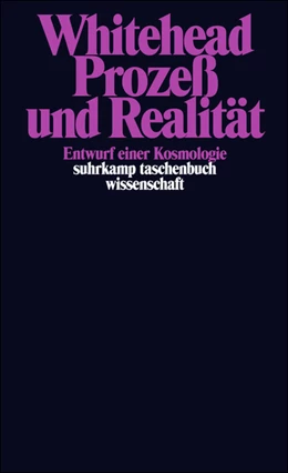 Abbildung von Whitehead | Prozeß und Realität | 9. Auflage | 1987 | beck-shop.de
