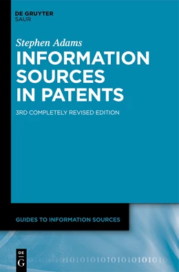 Abbildung von Adams | Information Sources in Patents | 3. Auflage | 2011 | beck-shop.de