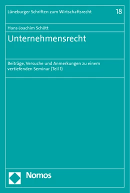 Abbildung von Schött | Unternehmensrecht | 1. Auflage | 2011 | 18 | beck-shop.de