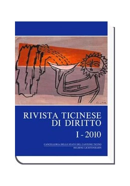Abbildung von Borghi | Rivista ticinese di diritto: RtiD: I - 2010 | 1. Auflage | 2010 | beck-shop.de