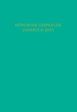 Abbildung von Bitburger Gespräche: Jahrbuch 2010/I | 1. Auflage | 2010 | beck-shop.de