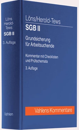 Abbildung von Löns / Herold-Tews | SGB II | 3. Auflage | 2011 | beck-shop.de