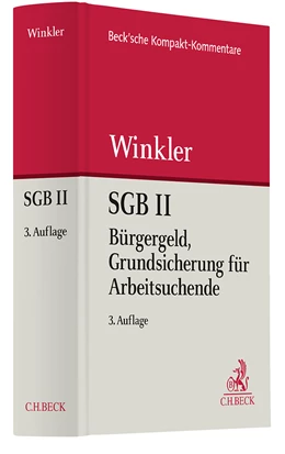 Abbildung von Winkler | SGB II Grundsicherung für Arbeitsuchende | 3. Auflage | 2024 | beck-shop.de
