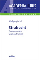 Abbildung von Frisch | Strafrecht - Examenswissen, Examenstraining | 2022 | beck-shop.de