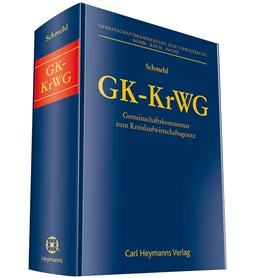 Abbildung von Schmehl (Hrsg.) | Gemeinschaftskommentar zum Kreislaufwirtschaftsgesetz: GK-KrWG | 1. Auflage | 2013 | beck-shop.de