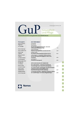 Abbildung von Gesundheit und Pflege • GuP | 8. Auflage | 2023 | beck-shop.de
