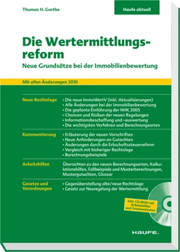 Abbildung von Garthe | Die Wertermittlungsreform | 2. Auflage | 2010 | beck-shop.de