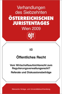 Abbildung von Öffentliches Recht Vom Wirtschaftsaufsichtsrecht zum Regulierungsverwaltungsrecht? | 1. Auflage | 2010 | beck-shop.de