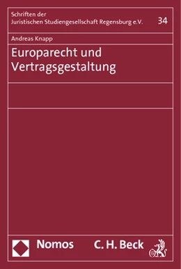 Abbildung von Knapp | Europarecht und Vertragsgestaltung | 1. Auflage | 2011 | 34 | beck-shop.de