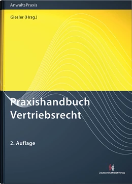 Abbildung von Giesler | Praxishandbuch Vertriebsrecht | 2. Auflage | 2011 | beck-shop.de