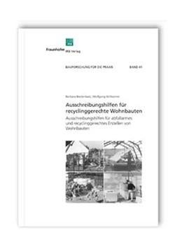 Abbildung von Bredenbals / Willkomm | Ausschreibungshilfen für recyclinggerechte Wohnbauten | 1. Auflage | 1998 | 41 | beck-shop.de
