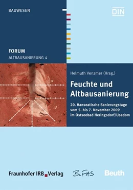 Abbildung von Venzmer | Forum Altbausanierung 4. Feuchte und Altbausanierung | 1. Auflage | 2009 | beck-shop.de