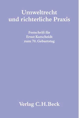 Abbildung von Umweltrecht und richterliche Praxis | 1. Auflage | 2003 | beck-shop.de