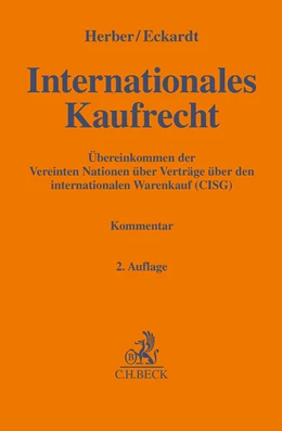 Abbildung von Herber / Eckardt | Internationales Kaufrecht | 2. Auflage | 2024 | beck-shop.de