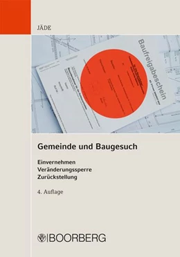 Abbildung von Jäde | Gemeinde und Baugesuch | 4. Auflage | 2011 | beck-shop.de