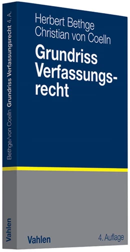 Abbildung von Bethge / von Coelln | Grundriss Verfassungsrecht | 4. Auflage | 2011 | beck-shop.de
