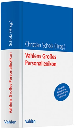 Abbildung von Scholz | Vahlens Großes Personallexikon - Sonderausgabe | 1. Auflage | 2010 | beck-shop.de