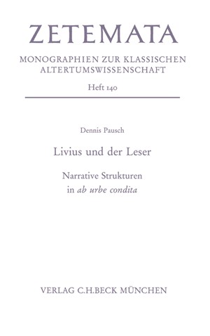 Cover: Dennis Pausch, Livius und der Leser