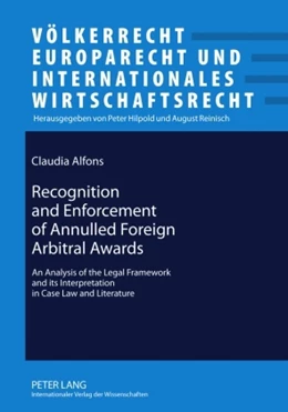Abbildung von Alfons | Recognition and Enforcement of Annulled Foreign Arbitral Awards | 1. Auflage | 2010 | 12 | beck-shop.de