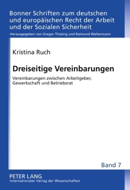 Abbildung von Ruch | Dreiseitige Vereinbarungen | 1. Auflage | 2010 | 7 | beck-shop.de