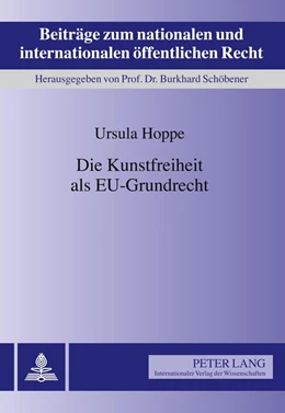 Abbildung von Hoppe | Die Kunstfreiheit als EU-Grundrecht | 1. Auflage | 2011 | 14 | beck-shop.de
