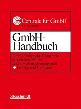 Abbildung von Centrale für GmbH (Hrsg.) | GmbH-Handbuch | 1. Auflage | 2024 | beck-shop.de