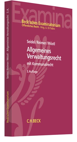 Abbildung von Seidel / Reimer | Allgemeines Verwaltungsrecht | 3. Auflage | 2019 | beck-shop.de