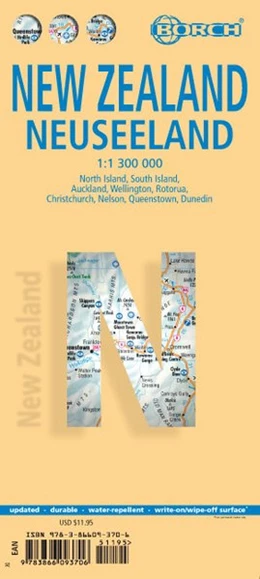 Abbildung von New Zealand / Neuseeland 1 : 1 300 000 + City Maps | 1. Auflage | 2015 | beck-shop.de