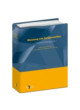 Abbildung von Blome | Messung von Gefahrstoffen – IFA-Arbeitsmappe | 1. Auflage | 2023 | beck-shop.de