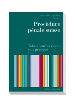 Abbildung von Perrier / Vuille | Procédure pénale suisse | 1. Auflage | 2011 | beck-shop.de