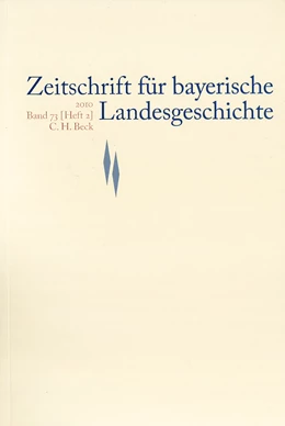 Abbildung von Zeitschrift für bayerische Landesgeschichte Band 73 Heft 2/2010 | 1. Auflage | 2010 | beck-shop.de