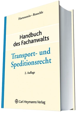 Abbildung von Hartenstein / Reuschle | Handbuch des Fachanwalts Transport- und Speditionsrecht | 2. Auflage | 2011 | beck-shop.de