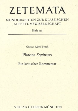 Abbildung von Seeck, Gustav Adolf | Platons Sophistes | 1. Auflage | 2011 | Heft 141 | beck-shop.de