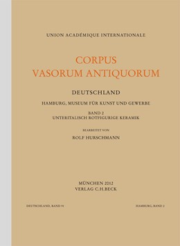 Cover: Hurschmann, Rolf, Corpus Vasorum Antiquorum Deutschland Bd. 91:  Hamburg Band 2