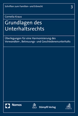 Abbildung von Kraus | Grundlagen des Unterhaltsrechts | 1. Auflage | 2011 | 3 | beck-shop.de