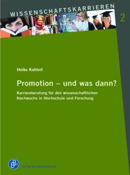 Abbildung von Kahlert | Promotion – und was dann? | 1. Auflage | 2024 | 2 | beck-shop.de