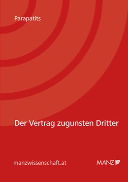 Abbildung von Parapatits | Vertrag zugunsten Dritter | 1. Auflage | 2011 | 13 | beck-shop.de