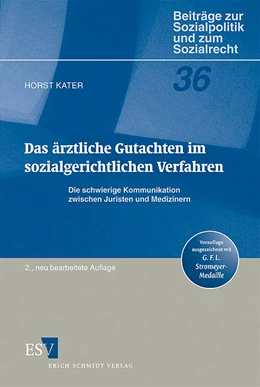 Abbildung von Kater | Das ärztliche Gutachten im sozialgerichtlichen Verfahren | 2. Auflage | 2011 | 36 | beck-shop.de