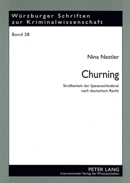 Abbildung von Nestler | Churning | 1. Auflage | 2008 | 28 | beck-shop.de