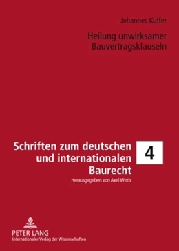 Abbildung von Kuffer | Heilung unwirksamer Bauvertragsklauseln | 1. Auflage | 2009 | 4 | beck-shop.de