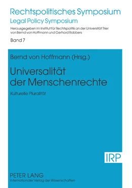 Abbildung von von Hoffmann | Universalität der Menschenrechte | 1. Auflage | 2008 | 7 | beck-shop.de
