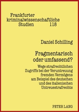 Abbildung von Schilling | Fragmentarisch oder umfassend | 1. Auflage | 2009 | 118 | beck-shop.de