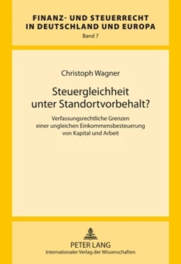 Abbildung von Wagner | Steuergleichheit unter Standortvorbehalt? | 1. Auflage | 2009 | 7 | beck-shop.de