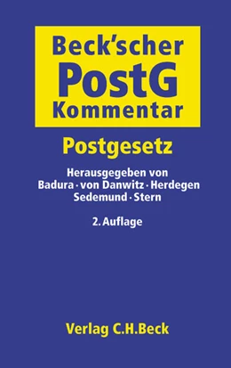 Abbildung von Badura / v. Danwitz | Beck'scher PostG-Kommentar | 2. Auflage | 2004 | beck-shop.de