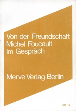 Abbildung von Foucault | Von der Freundschaft als Lebensweise | 1. Auflage | | beck-shop.de
