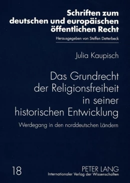 Abbildung von Kaupisch | Das Grundrecht der Religionsfreiheit in seiner historischen Entwicklung | 1. Auflage | 2008 | 18 | beck-shop.de