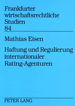 Abbildung von Eisen | Haftung und Regulierung internationaler Rating-Agenturen | 1. Auflage | 2007 | 84 | beck-shop.de