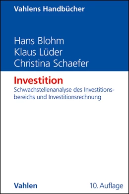 Abbildung von Blohm / Lüder | Investition | 10. Auflage | 2012 | beck-shop.de