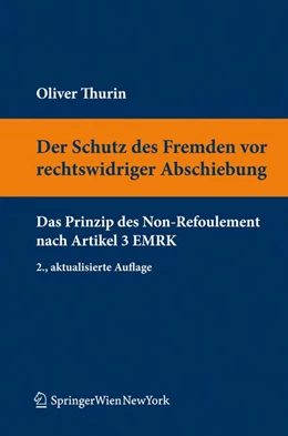Abbildung von Thurin | Der Schutz des Fremden vor rechtswidriger Abschiebung | 2. Auflage | 2012 | beck-shop.de